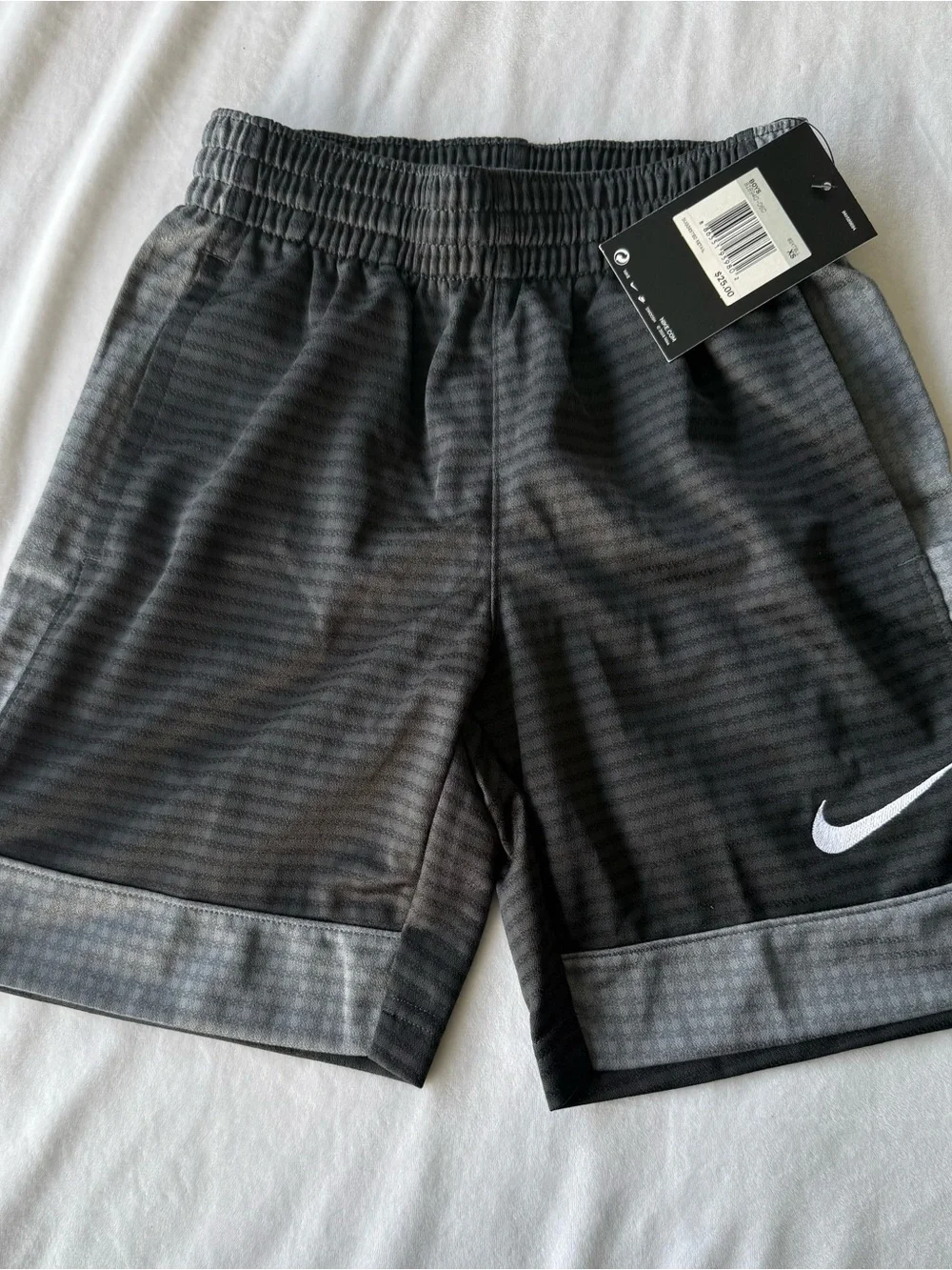 Nike boys  Black Performance Athletic Shorts
